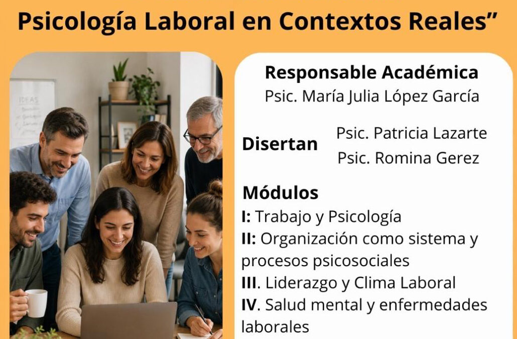 Psicología Laboral en Conextos Reales