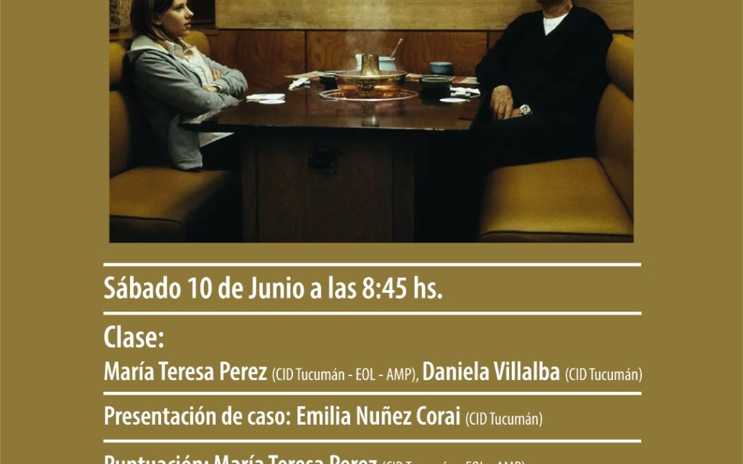 3° Clase Seminario Clínico IOM: la transferencia